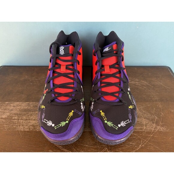 Nike Kyrie 4 "Day of the Dead" Basketball Shoes Men's Size 9 (10.5W) CI0278-800 - Picture 6 of 11